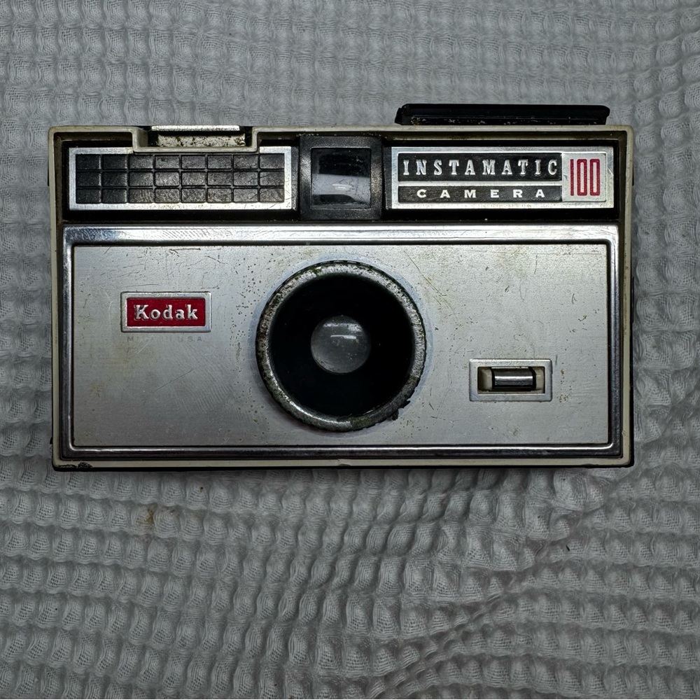 Vintage Kodak Instamatic 100 Collectible Camera 1960s Display
